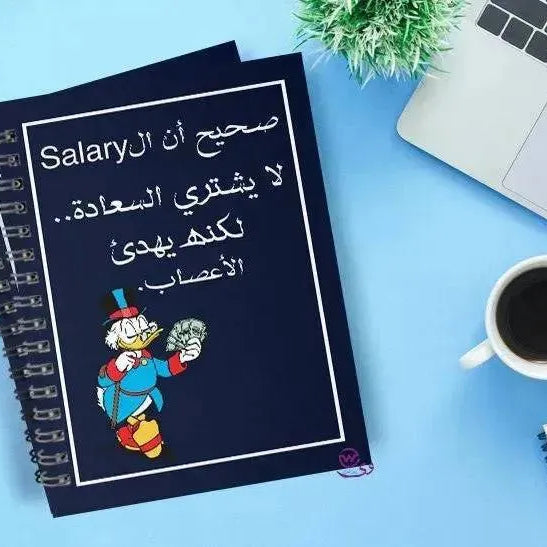 Notebook - A5 Size -Cartoon Comics - WE PRINT