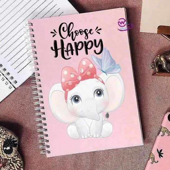 Notebook - A5 Size - Elephant - WE PRINT