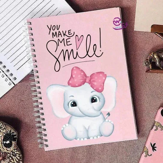 Notebook - A5 Size - Elephant - WE PRINT
