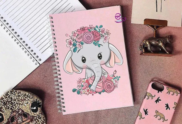 Notebook - A5 Size - Elephant - WE PRINT