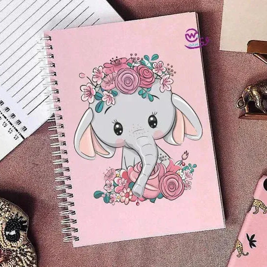 Notebook - A5 Size - Elephant - WE PRINT