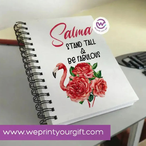 Notebook - A5 Size - English Motivational quotes - WE PRINT