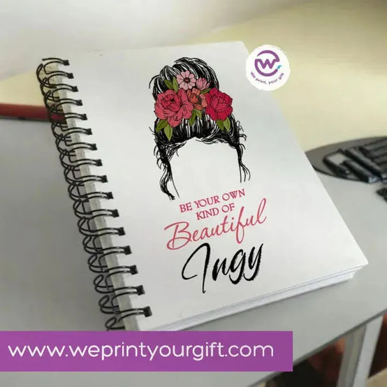 Notebook - A5 Size - English Motivational quotes - WE PRINT