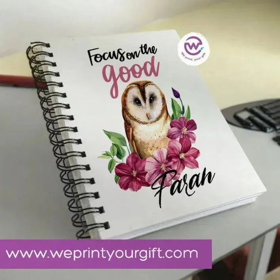 Notebook - A5 Size - English Motivational quotes - WE PRINT