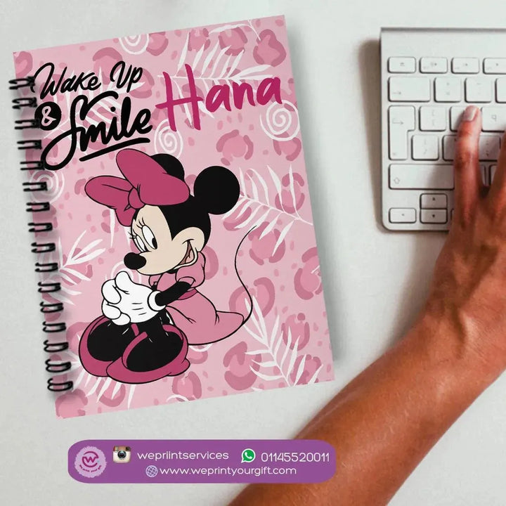 Notebook - A5 Size - Minnie Mouse - WE PRINT