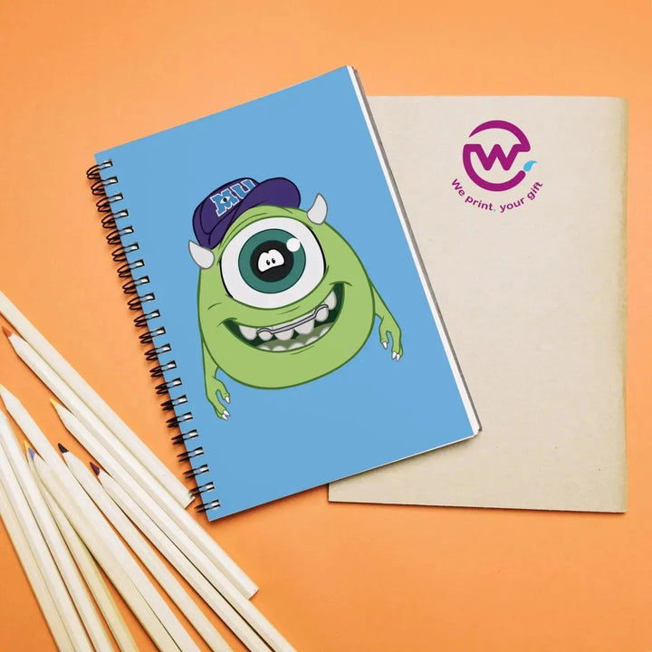 Notebook - A5 Size - Monster INC- Arabic - WE PRINT