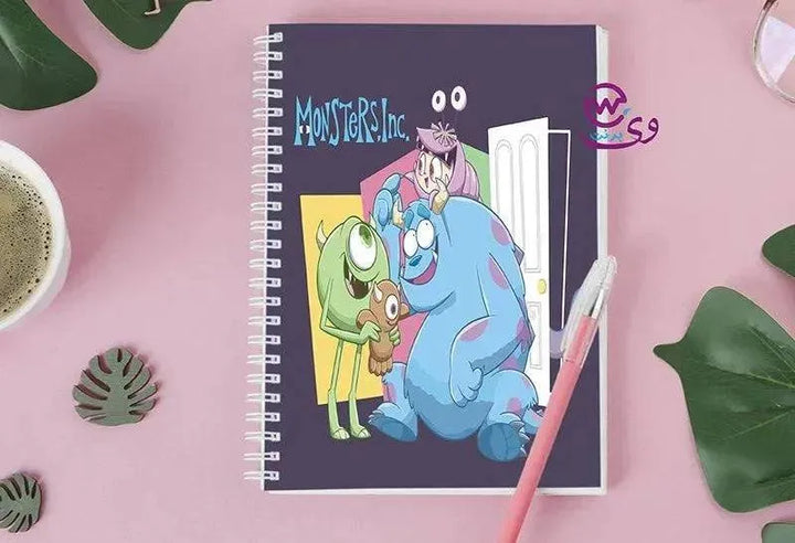 Notebook - A5 Size - Monster inc. - WE PRINT