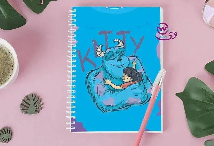 Notebook - A5 Size - Monster inc. - WE PRINT