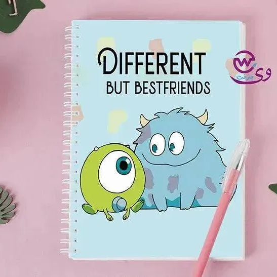 Notebook - A5 Size - Monster inc. - WE PRINT