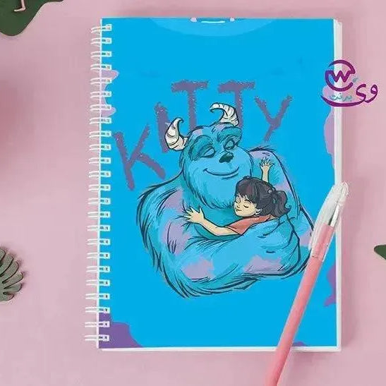 Notebook - A5 Size - Monster inc. - WE PRINT
