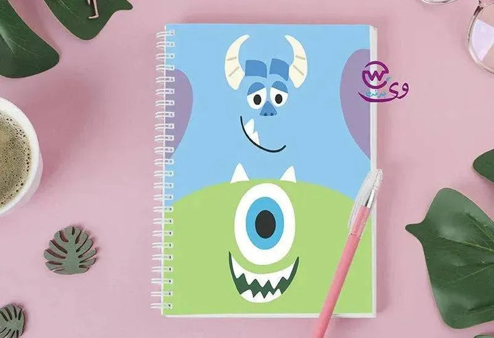 Notebook - A5 Size - Monster inc. - WE PRINT