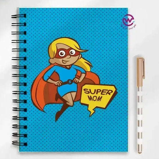 Notebook - A5 Size - Mother's Day Designs 1 - WE PRINT