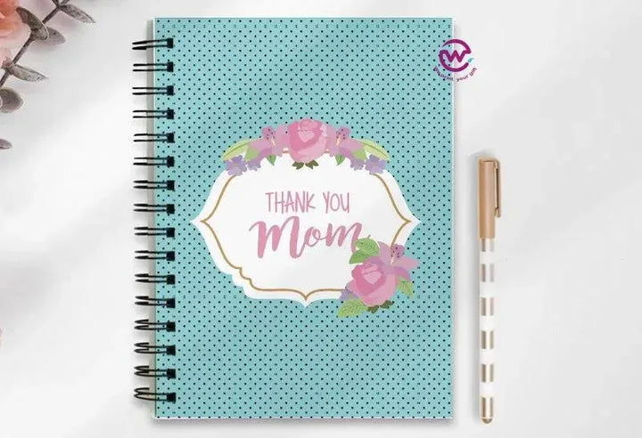 Notebook - A5 Size - Mother's Day Designs 1 - WE PRINT