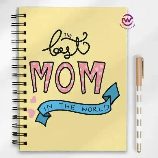 Notebook - A5 Size - Mother's Day Designs 1 - WE PRINT