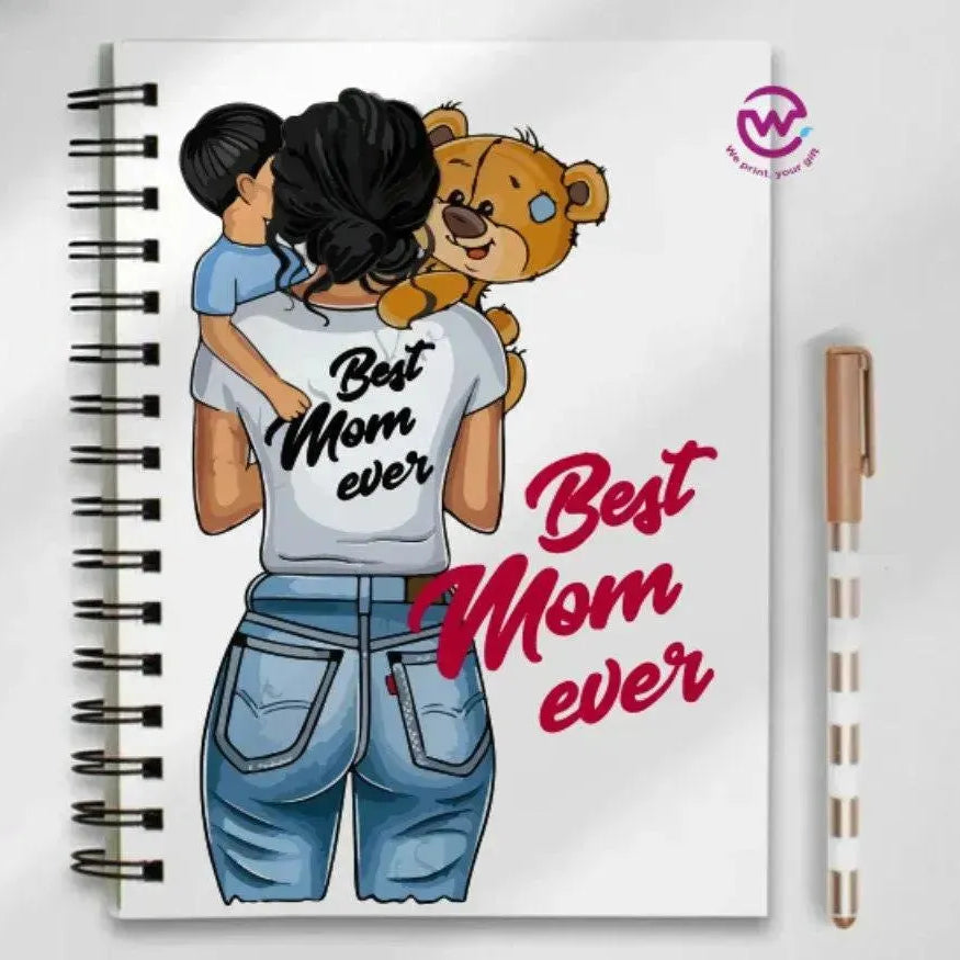 Notebook - A5 Size - Mother's Day Designs 1 - WE PRINT