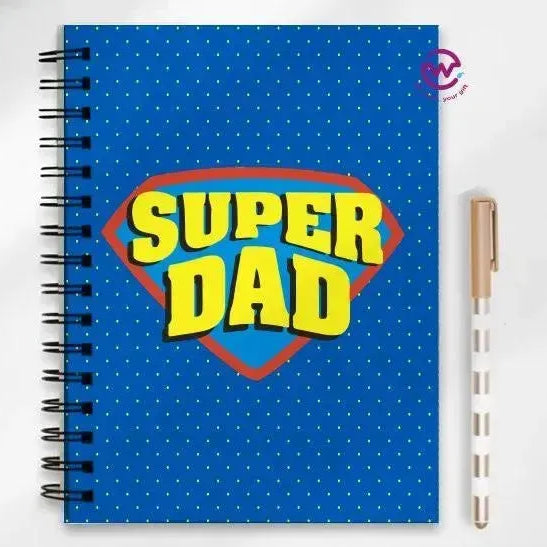 Notebook - A5 Size - Mother's Day Designs 1 - WE PRINT