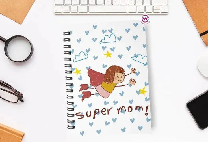 Notebook - A5 Size - Mother's Day Designs - WE PRINT