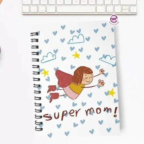 Notebook - A5 Size - Mother's Day Designs - WE PRINT