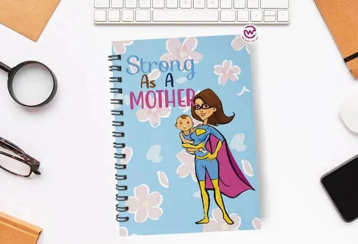 Notebook - A5 Size - Mother's Day Designs - WE PRINT