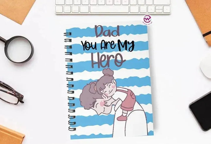 Notebook - A5 Size - Mother's Day Designs - WE PRINT