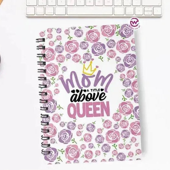 Notebook - A5 Size - Mother's Day Designs - WE PRINT