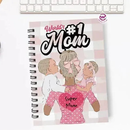 Notebook - A5 Size - Mother's Day Designs - WE PRINT