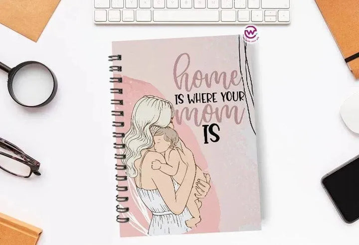 Notebook - A5 Size - Mother's Day Designs - WE PRINT