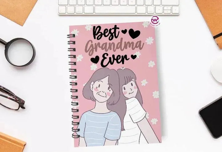 Notebook - A5 Size - Mother's Day Designs - WE PRINT