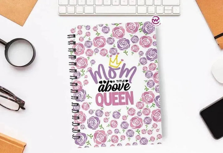 Notebook - A5 Size - Mother's Day Designs - WE PRINT