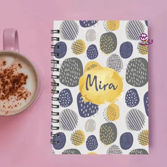 Notebook - A5 Size - Names - WE PRINT