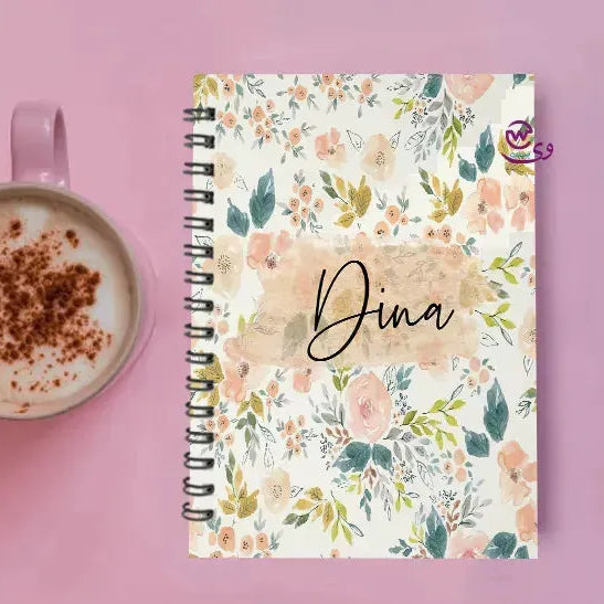 Notebook - A5 Size - Names - WE PRINT