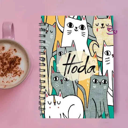 Notebook - A5 Size - Names - WE PRINT