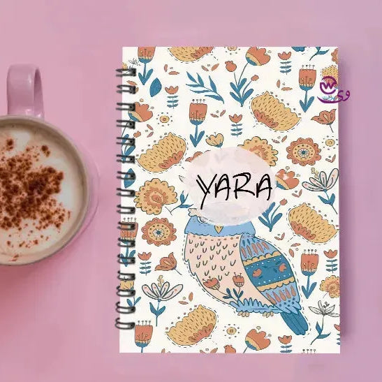 Notebook - A5 Size - Names - WE PRINT