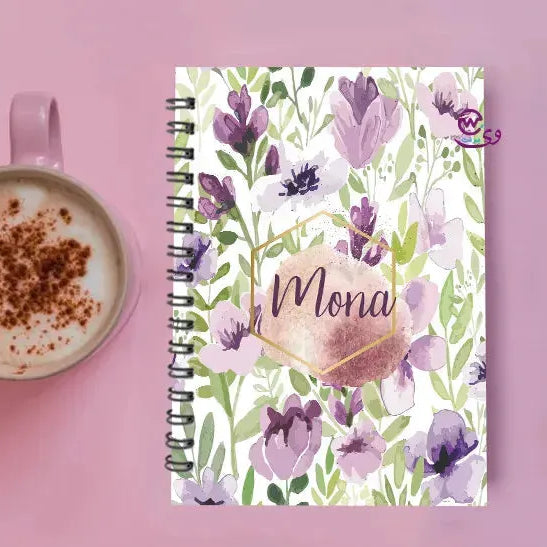 Notebook - A5 Size - Names - WE PRINT