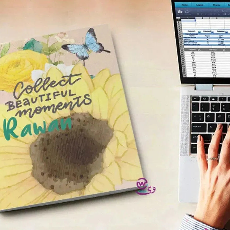 Notebook - A5 Size - Sunflower - WE PRINT