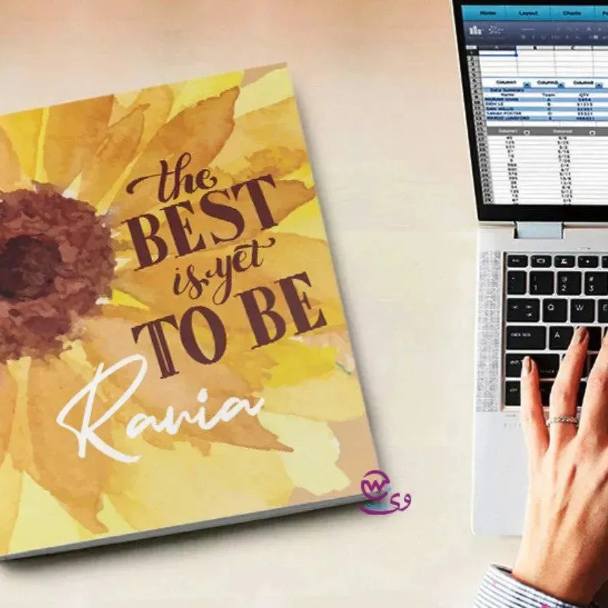 Notebook - A5 Size - Sunflower - WE PRINT