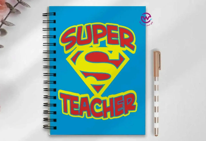 Notebook - A5 Size - Teachers - WE PRINT