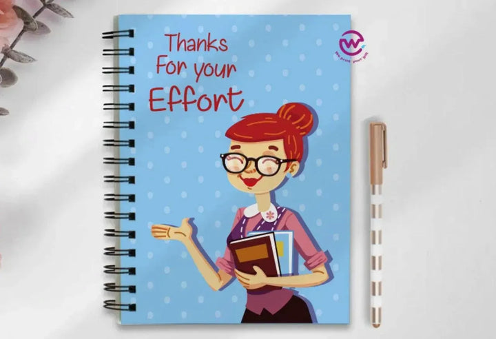 Notebook - A5 Size - Teachers - WE PRINT