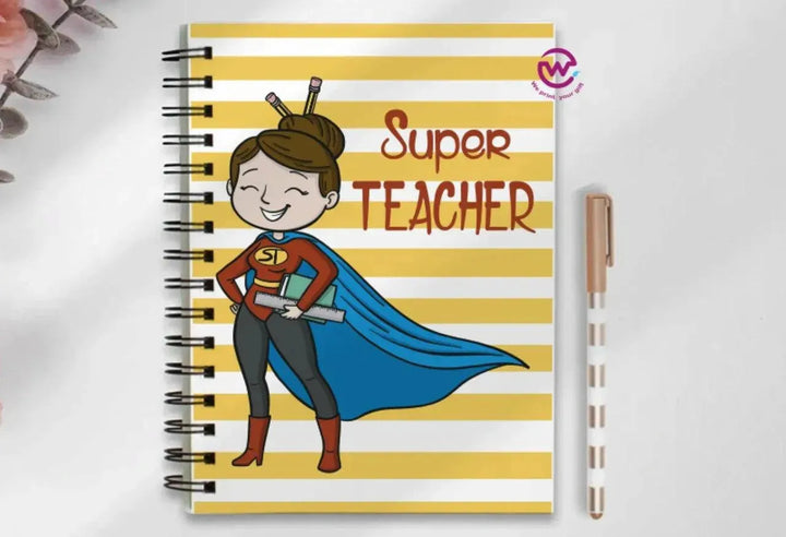 Notebook - A5 Size - Teachers - WE PRINT