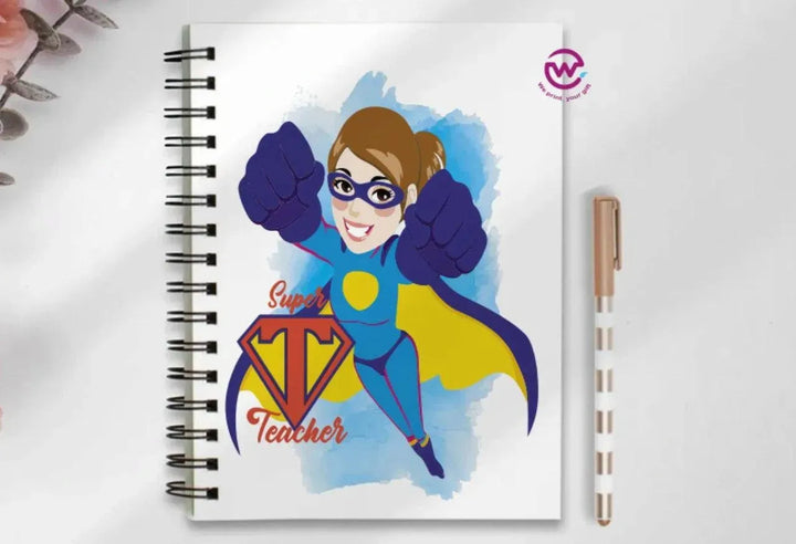 Notebook - A5 Size - Teachers - WE PRINT