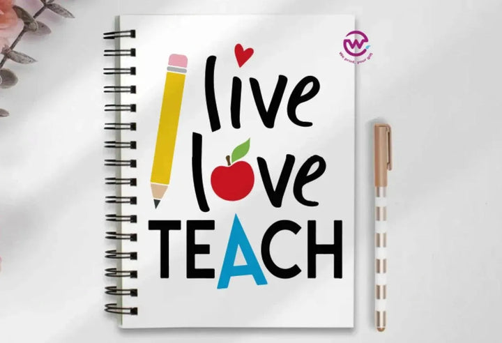 Notebook - A5 Size - Teachers - WE PRINT