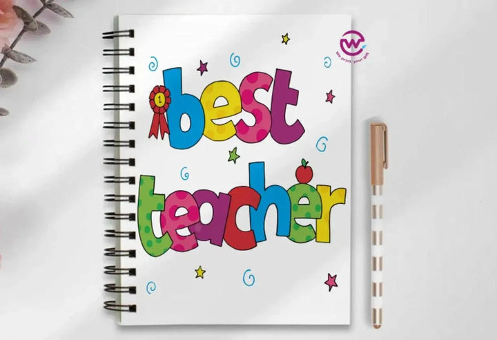 Notebook - A5 Size - Teachers - WE PRINT