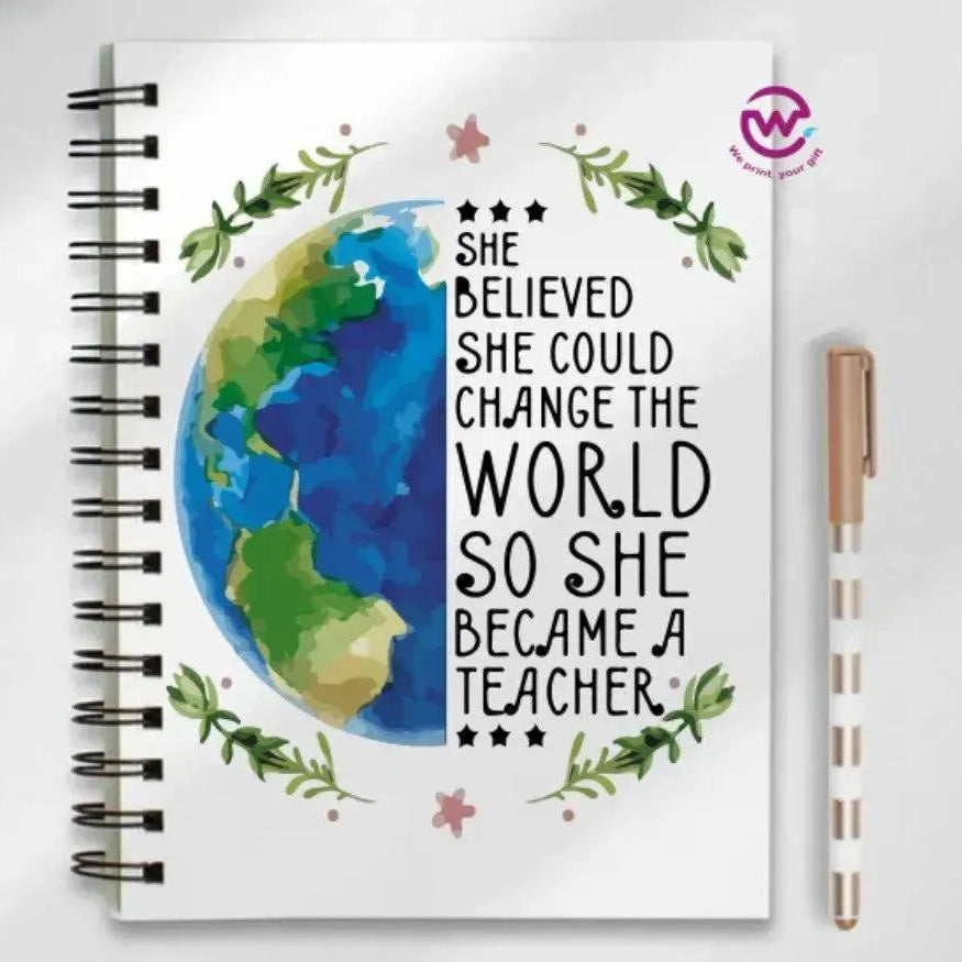 Notebook - A5 Size - Teachers - WE PRINT