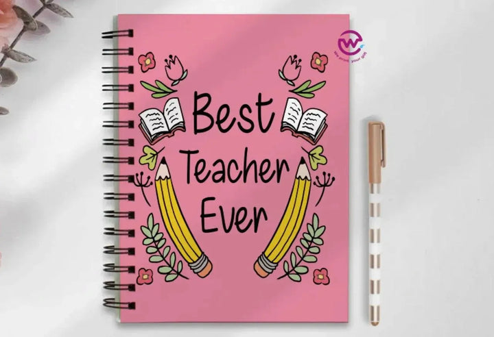 Notebook - A5 Size - Teachers - WE PRINT