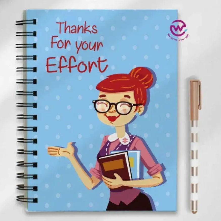 Notebook - A5 Size - Teachers - WE PRINT