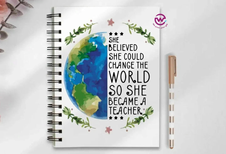 Notebook - A5 Size - Teachers - WE PRINT