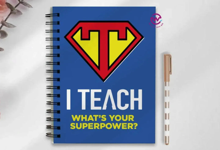 Notebook - A5 Size - Teachers - WE PRINT