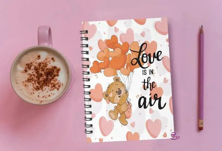 Notebook - A5 Size - Valentine's Day 1 - WE PRINT