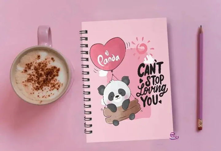 Notebook - A5 Size - Valentine's Day 1 - WE PRINT