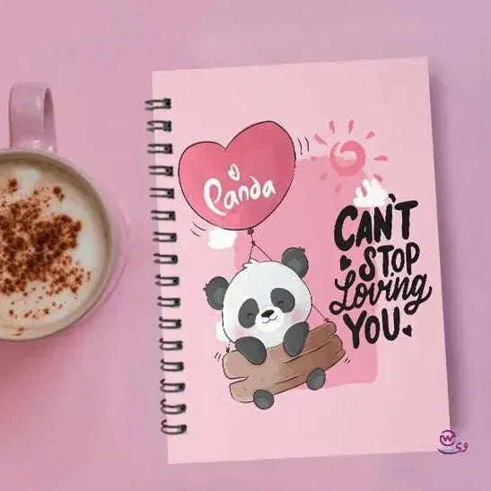 Notebook - A5 Size - Valentine's Day 1 - WE PRINT
